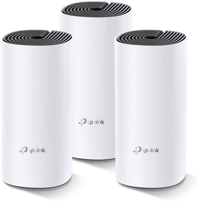TP Link Deco M4 AC1200 Mesh Wifi Extender 3 Pack With Gigabit
