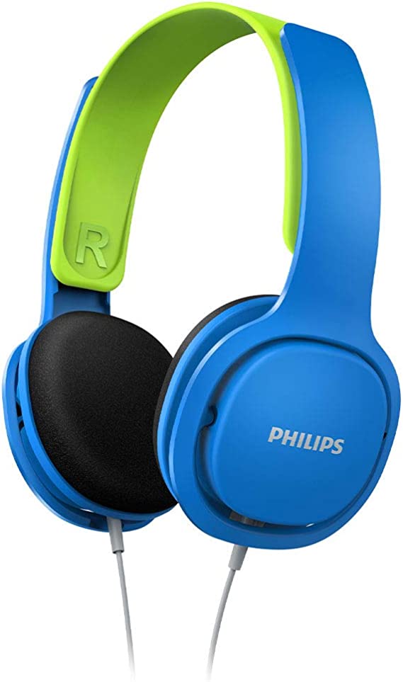 Philips SHK2000BL 00 Kids Headphone with volume control Blue