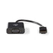 NEDIS HDMI to VGA Adapter 0.2m Lead - Black | 264391