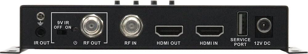 TECHNOMATE HDMI DVB-T RF Modulator with 9V IR Control and HDMI Loopthrough - Black | TM-RF-HD IR