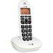 Doro PhoneEasy 100W DECT Cordless Phone with Amplified Sound and Big Buttons White ds || EDL 5543