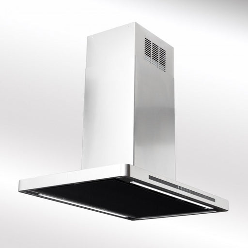 Luxair 90cm Linea Island Cooker Hood - LED - Stainless steel | LA-90-LINEA-ISL-SS