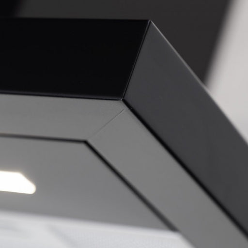 Luxair 120cm Brushless Slimline Flat - Black || LA-120-MODA-BLK