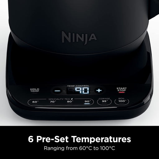 NINJA Perfect Temperature Kettle Black | KT200UK