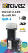 REVEZ Quad LNB HD 4K 3D | QLP-4