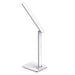 Groov-e GVWC04WE ARES LED Desk Lamp with Wireless Charging Pad & Clock - White | EDL GVWC04WE