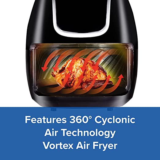 POWER XL Vortex 4.7L Air Fryer - Black | 01628