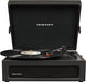 Crosley CR8017B-BK Voyager Portable Turntable with Bluetooth Receiver and Built-in Speakers – Black | EDL CR8017B-BK