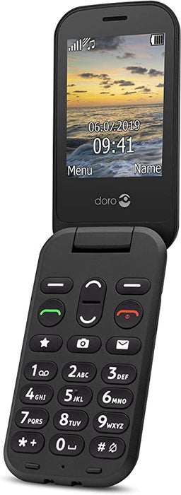 Doro 6040 2.8" 2G Dual SIM Unlocked Mobile Phone - Graphite/Black | EDL 7825