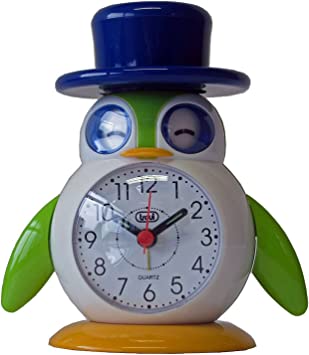 TREVI SL3045 Lillo & Lalla Quartz Alarm Clock - White | TRE0304500