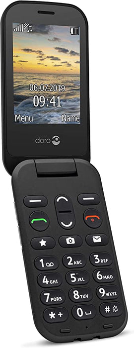 Doro 6040 2.8" 2G Dual SIM Unlocked Mobile Phone - Graphite/Black | EDL 7825