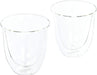 DELONGHI Cappuccino Glasses 190ML 2 Pack | DLSC311