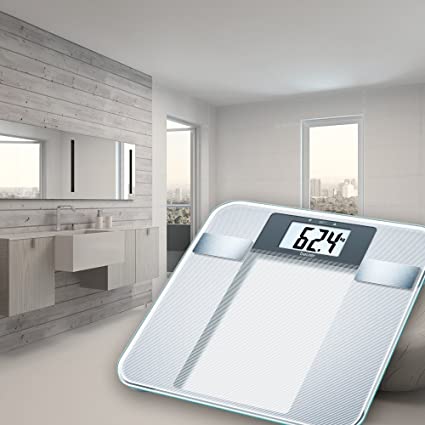 BEURER BG13 BMI Bathroom Scales - White | 760.30