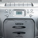 LENCO Radio Cassette CD Player - Silver || SCD-420SI