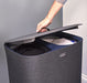 Joseph Joseph 50004JJ Tota™ 90-litre Laundry Separation Basket - Black | EDL 50004JJ