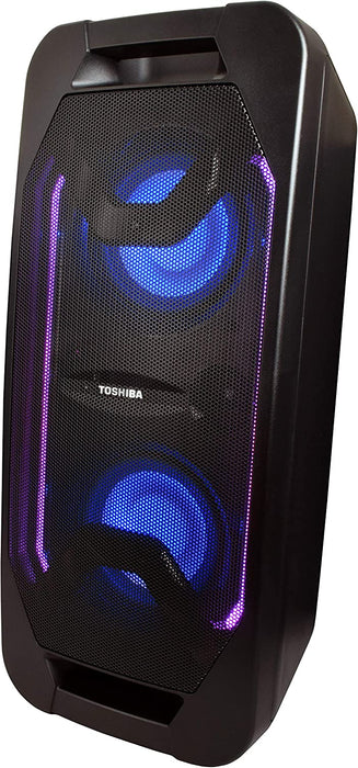 Toshiba Portable Wireless Rechargable Party Speaker Black || TYASC65