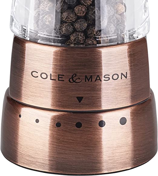 Cole & Mason Derwent Copper Salt & Pepper Mill Set