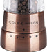 Cole & Mason H59418G Derwent Copper Gourmet Precision+ Salt & Pepper Mill Set 19cm | EDL H59418G