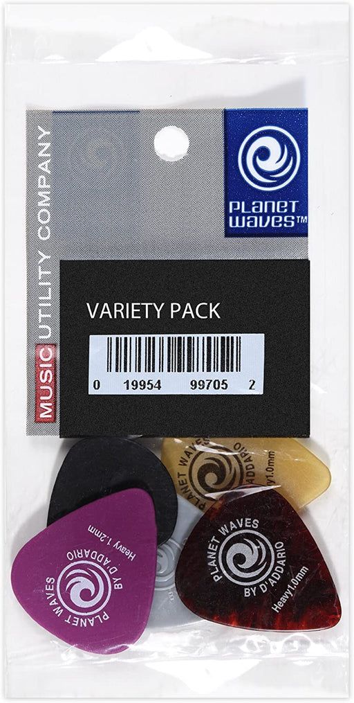 Daddario Plectrums Variety Pack of 7 | 1XVP4-5