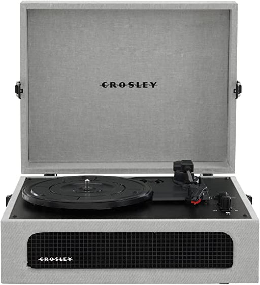 Crosley Voyager 2-Way Bluetooth Record Player – Grey | EDL CR8017B-GY4