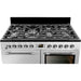 LEISURE Cookmaster 100cm Dual Fuel Range Cooker Silver | CK100F232S