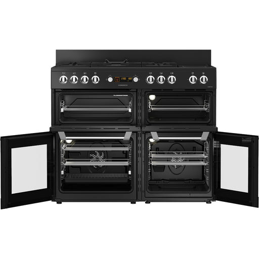 LEISURE Cuisinemaster 110cm Dual Fuel Triple Oven Black || CS110F722K
