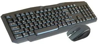 INFAPOWER Wireless Keyboard & Mouse - Black | X206