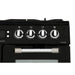 LEISURE Cuisinemaster 90cm Dual Fuel Triple Oven Black | CS90F530K