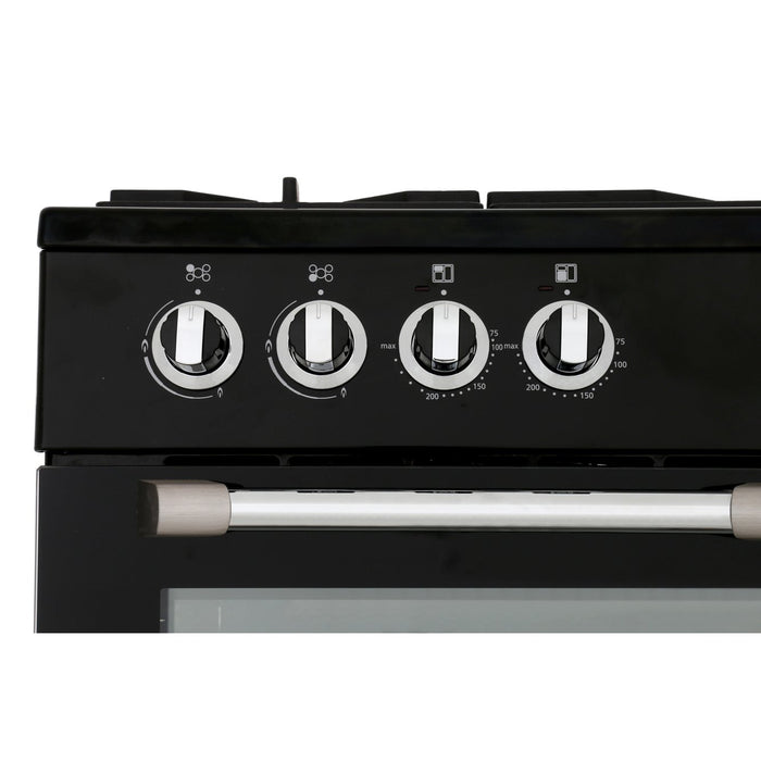 LEISURE Cuisinemaster 90cm Dual Fuel Triple Oven Black | CS90F530K