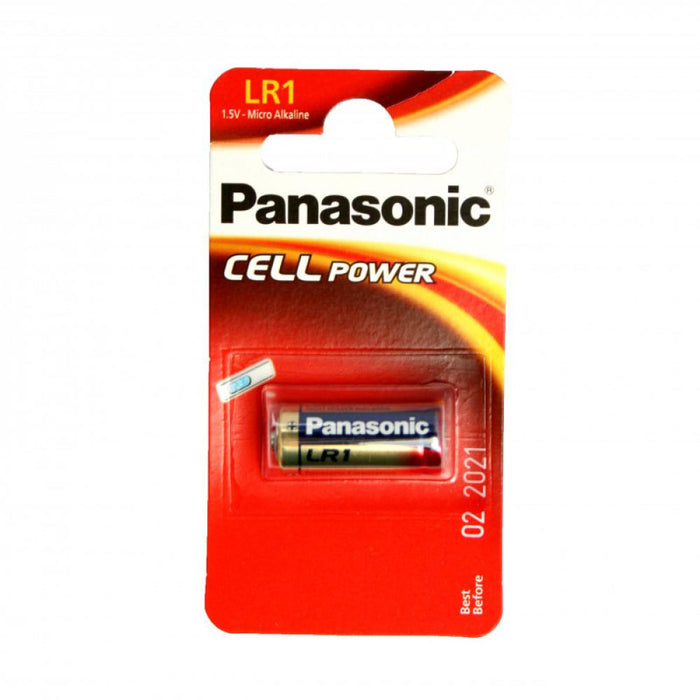 Panasonic Cell Power LR1 1.5v Volt Alkaline Battery | LR1