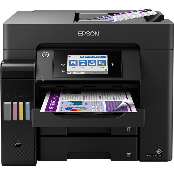 Epson EcoTank ET-5850 Inkjet A4 4800 x 2400 DPI 32 ppm Wi-Fi - Black || C11CJ29401CA