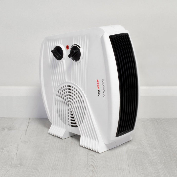 STAY WARM 3000W Fan Heater - White | F2035W