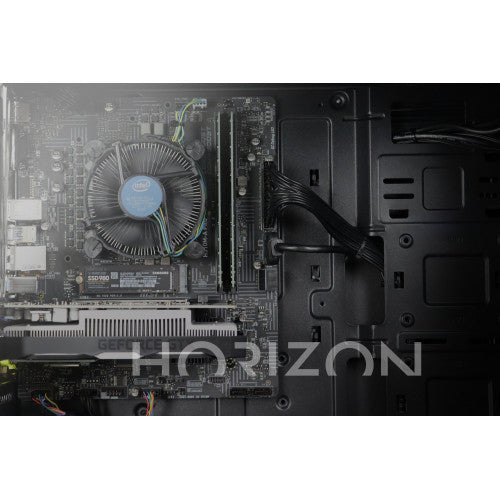 HORIZON 565 I5 8GB/500GB W11 Home + GTX1650 Gamin - Black || HORIZON-565