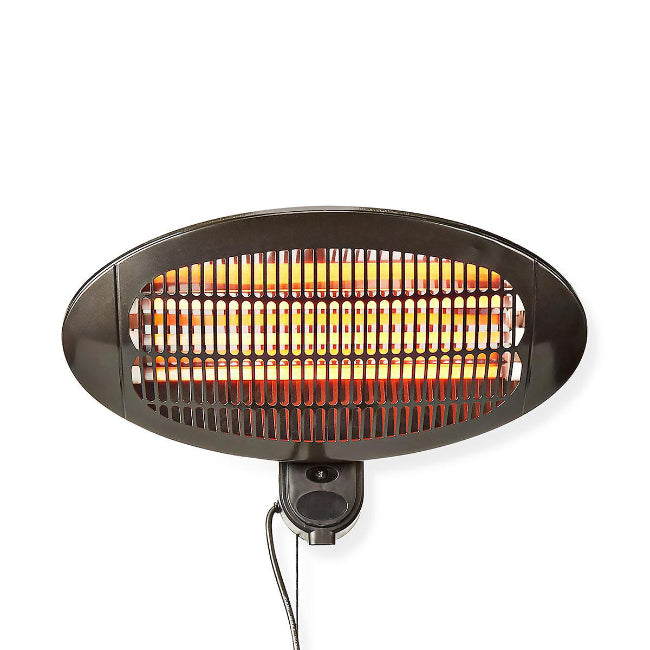 Nedis Wall Mountable Patio Heater 2000W Black | 316908