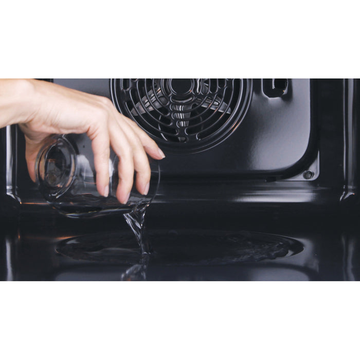 Hotpoint Integrated Gentle Steam Electric Single Oven, Stainless Steel | FA4S544IXH