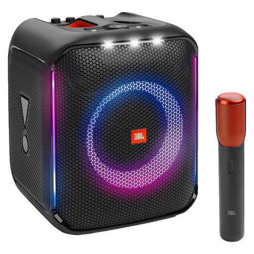 JBL Partybox Encore Compact Portable Party Speaker Mic Included Black | JBLPBENCORE1MIC