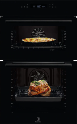 Electrolux 3D HotAir Double Oven with Grill | KDFCC00K