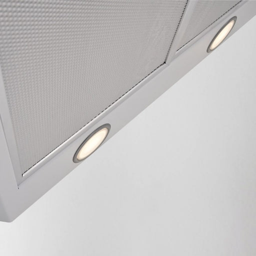 LUXAIR 80cm Premium Curved Glass Hood in Gloss White || LA-80-CVD-GL-WHT