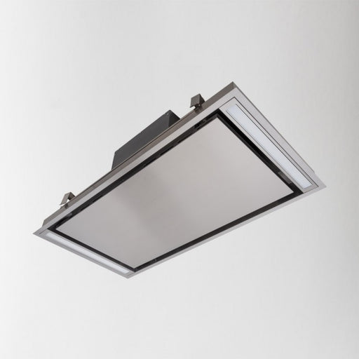 LUXAIR Mille - 100cm x 50cm - Brushless Motor Ceiling Hood in Stainless Steel || LA-100-MILLE-SM-SS