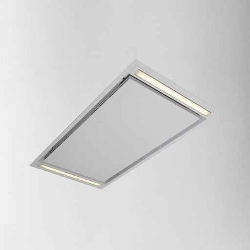 LUXAIR Mille - 100cm x 50cm - Brushless Motor Ceiling Hood in White || LA-100-MILLE-SM-WHT