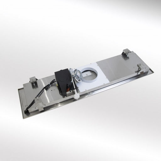 LUXAIR 120cm x 30cm Premium Ceiling Cooker Hood with Pitched Roof External Motor in Gloss White || LA-120-ANZI-EXT-WHT