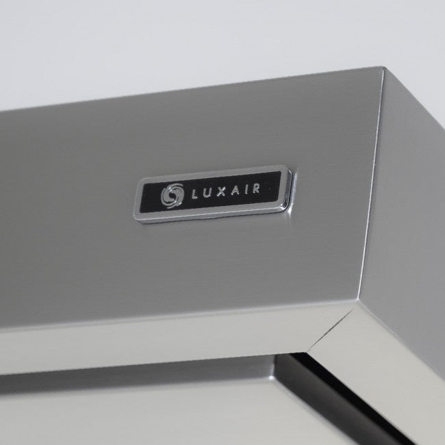 LUXAIR 110cm Premium Cooker Hood in Stainless Steel - Made to Order 4-6 Weeks - Left or Right Chimney | LA-110-AREZZO-SS