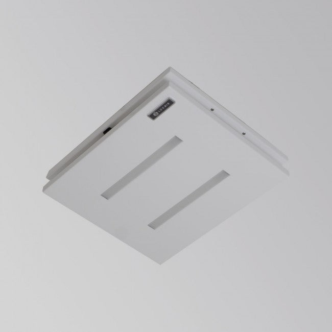 LUXAIR 35cm x 30cm Designer Small Premium Ceiling Cooker Hood in Gloss White | LA-350-CE-WHITE