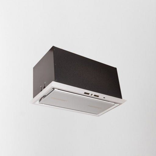 LUXAIR 86cm Premium Canopy Hood in Gloss White, 2 x LED Strip Lights, Soft Touch Controls || LA-86-CAN-WG-PLUS