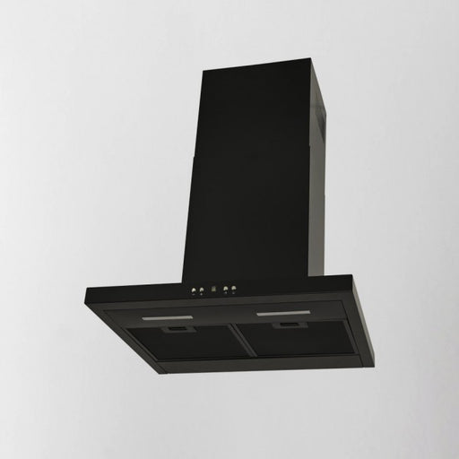LUXAIR 70cm Slimline Flat Cooker Hood with Brushless Motor & Colour Changing LED's in Black || LA-70-MODA-BLK