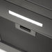 LUXAIR 80cm Slimline Flat Cooker Hood with Brushless Motor & Colour Changing LED's in Black | LA-80-MODA-BLK