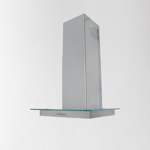 LUXAIR 60cm Straight Glass Cooker Hood in Stainless Steel || LA-60-ST-GL-SS
