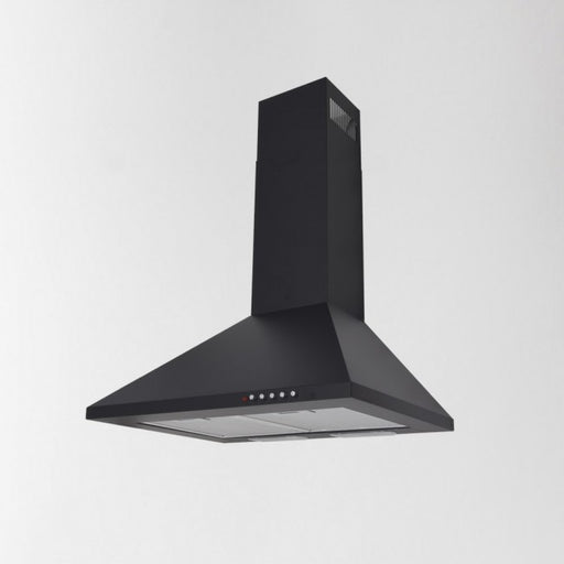 LUXAIR 80cm Premium Chimney Cooker Hood in Matt Black || LA-80-STD-BLK