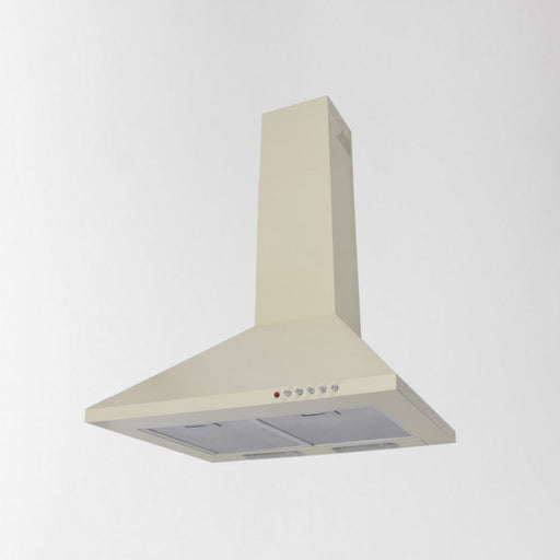 LUXAIR 80cm Premium Chimney Cooker Hood in Gloss Ivory/Cream || LA-80-STD-IV