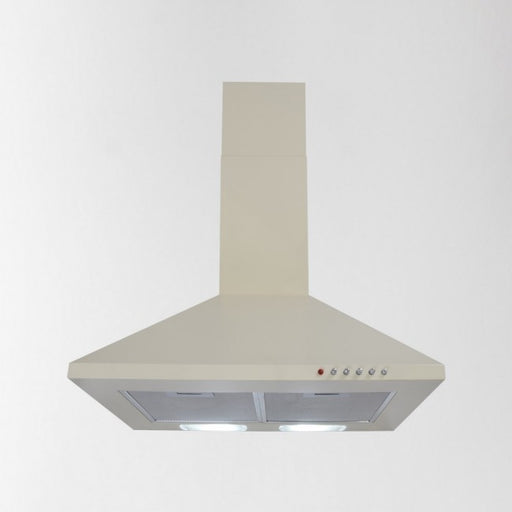 LUXAIR 60cm Premium Chimney Cooker Hood in Gloss Ivory/Cream || LA-60-STD-IV